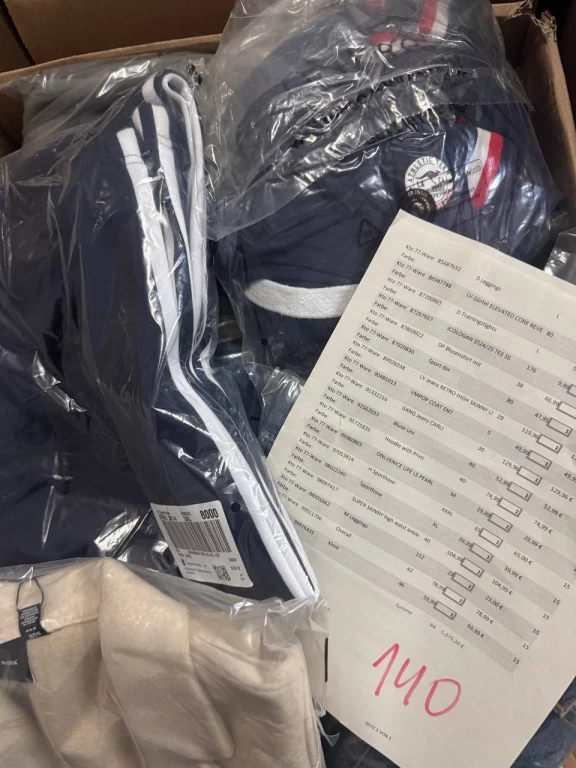 Foto Lotes de ropa stock para mujeres y hombres (mezcla)