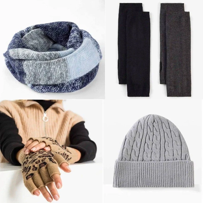 Foto Mix de acessórios de stock (outono-inverno)