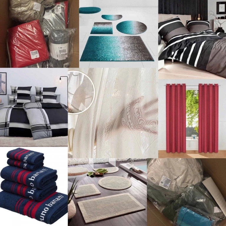 Fotografie Mix de produse stock de brand pentru casă