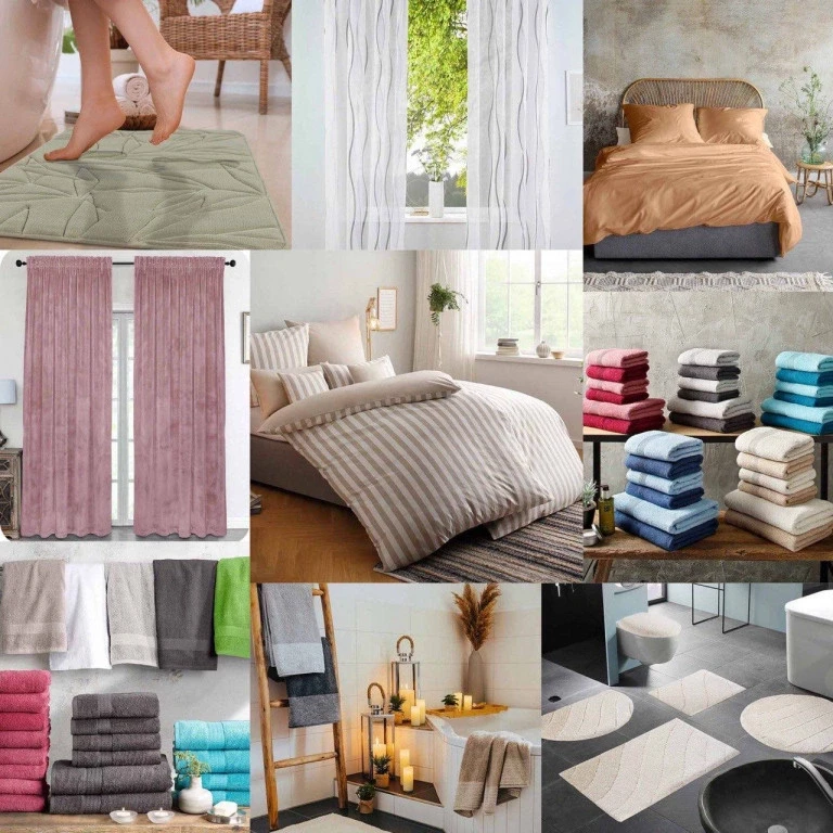 Fotografie Mix de produse stock de brand pentru casă