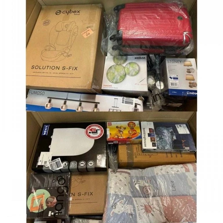 Foto Standard MIX-Palette mit Restposten Haushaltsgeräten und Haushaltswaren