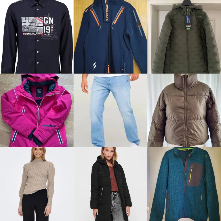 Foto Restposten Wintermarkenkleidung (Kategorie A und B)
