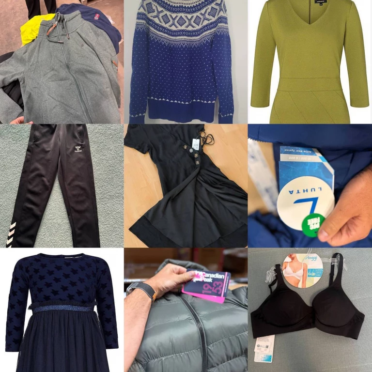 Foto Restposten Wintermarkenkleidung (Kategorie A und B)