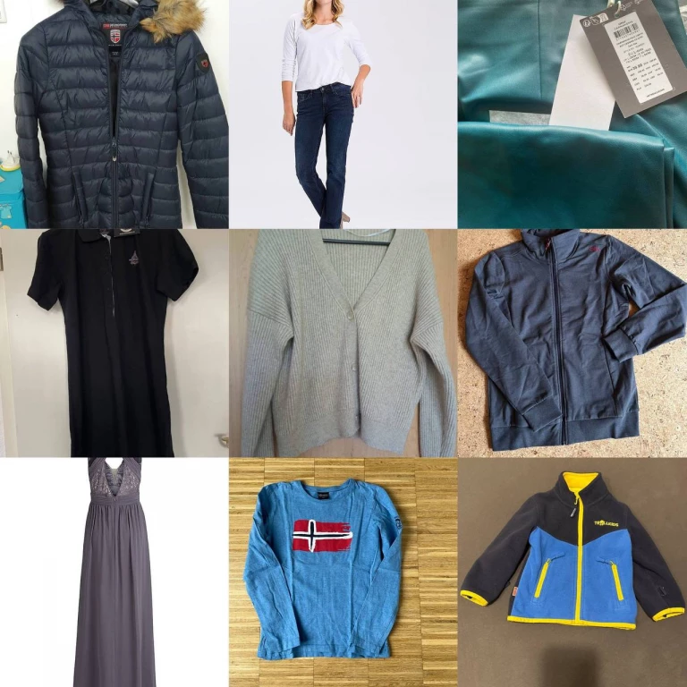 Foto Restposten Wintermarkenkleidung (Kategorie A und B)