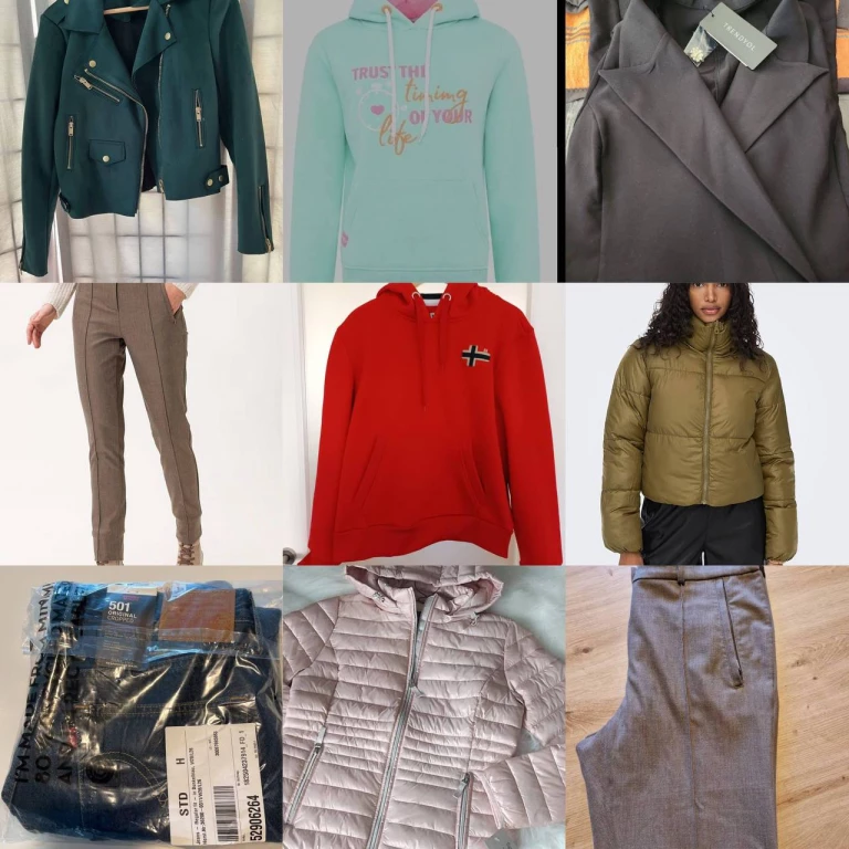 Foto Restposten Wintermarkenkleidung (Kategorie A und B)