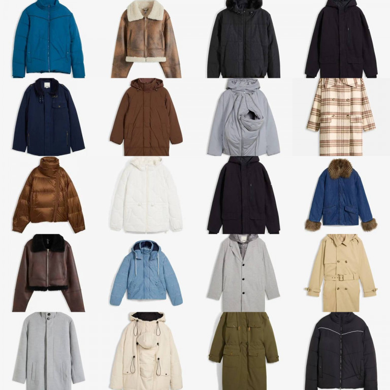 Photo Mix of stock jackets for men and women from a German manufacturer!